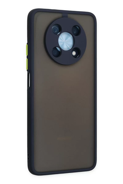 Huawei Nova Y90 Kılıf Montreal Silikon Kapak - Lacivert