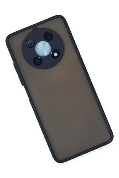 Huawei Nova Y90 Kılıf Montreal Silikon Kapak - Lacivert