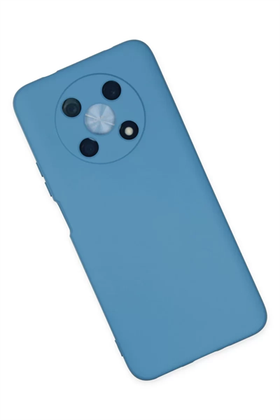 Huawei Nova Y90 Kılıf Nano içi Kadife Silikon - Mavi