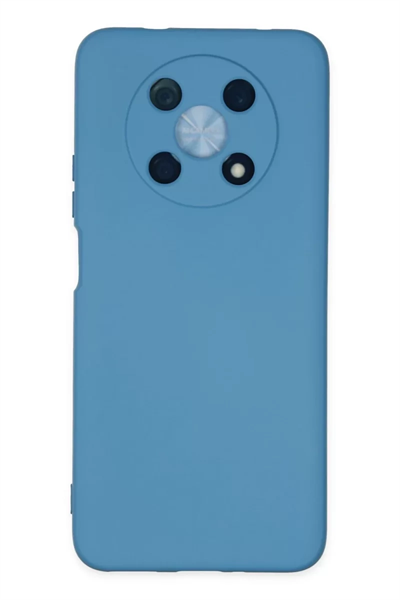 Huawei Nova Y90 Kılıf Nano içi Kadife Silikon - Mavi