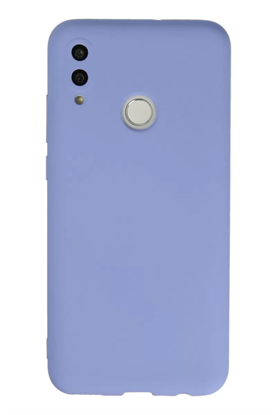 Huawei P Smart 2019 Kılıf Nano içi Kadife Silikon - Lila