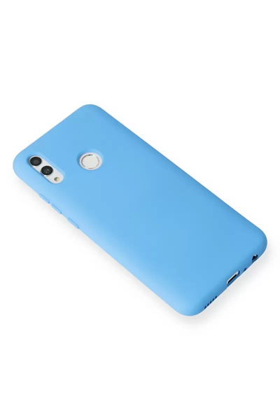 Huawei P Smart 2019 Kılıf Nano içi Kadife Silikon - Mavi