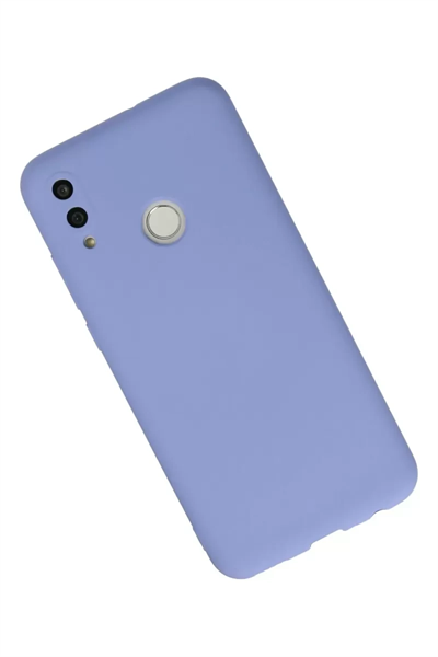Huawei P Smart 2019 Kılıf Nano içi Kadife Silikon - Lila