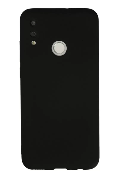 Huawei P Smart 2019 Kılıf Nano içi Kadife Silikon - Siyah