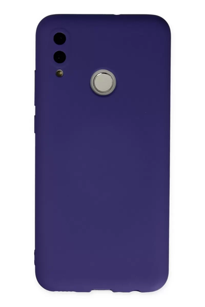 Huawei P Smart 2019 Kılıf Nano içi Kadife Silikon - Mor