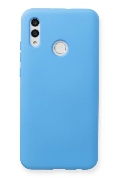 Huawei P Smart 2019 Kılıf Nano içi Kadife Silikon - Mavi