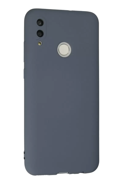 Huawei P Smart 2019 Kılıf Nano içi Kadife Silikon - Gri