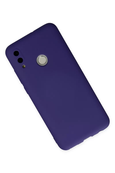 Huawei P Smart 2019 Kılıf Nano içi Kadife Silikon - Mor