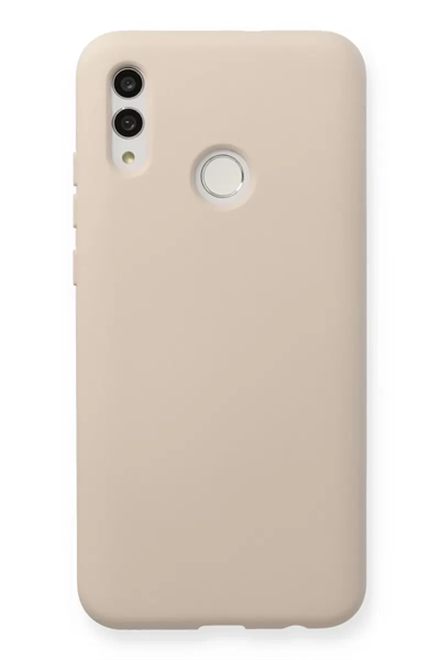 Huawei P Smart 2019 Kılıf Nano içi Kadife Silikon - Pudra
