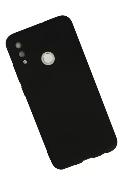 Huawei P Smart 2019 Kılıf Nano içi Kadife Silikon - Siyah
