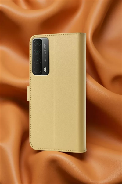 Huawei P Smart 2021 Kılıf Trend S Plus Kapaklı Kılıf - Kırmızı