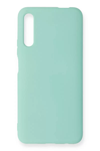 Huawei P Smart Pro / Y9S Kılıf Nano içi Kadife Silikon - Turkuaz