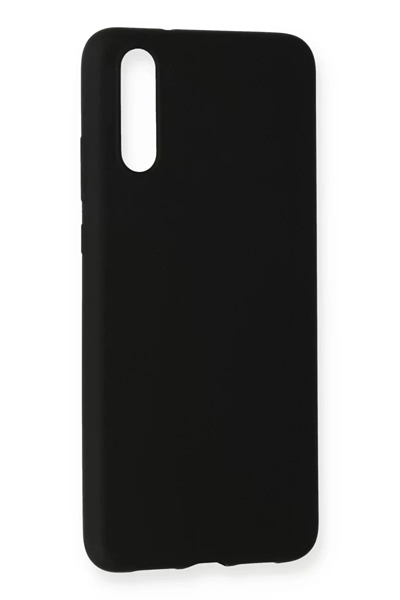 Huawei P20 Kılıf First Silikon - Siyah