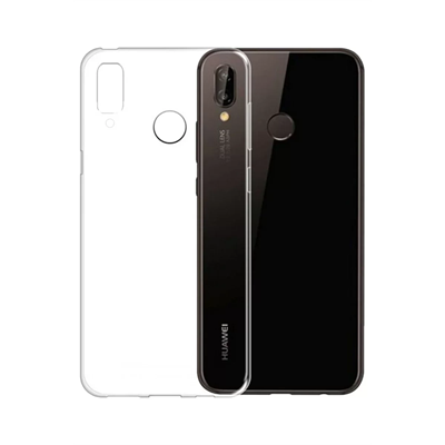 Huawei P20 Lite Kılıf Lüx Şeffaf Silikon