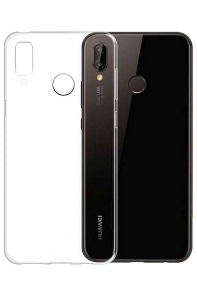 Huawei P20 Lite Kılıf Lüx Şeffaf Silikon