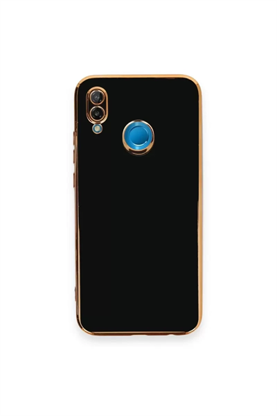 Huawei P20 Lite Kılıf Volet Silikon - Siyah