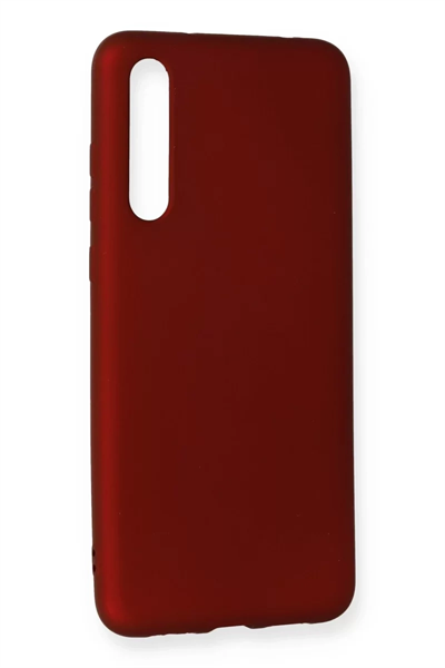 Huawei P20 Pro Kılıf First Silikon - Bordo