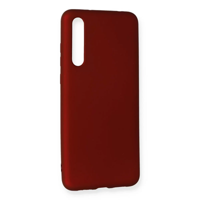 Huawei P20 Pro Kılıf First Silikon - Bordo