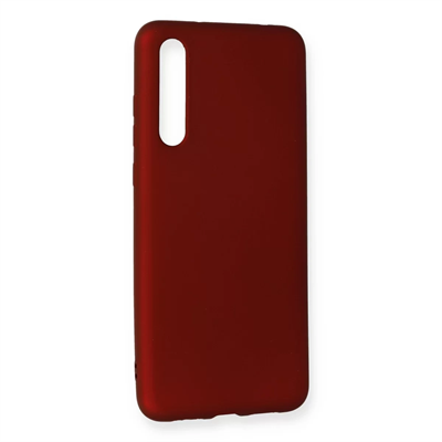 Huawei P20 Pro Kılıf First Silikon - Bordo