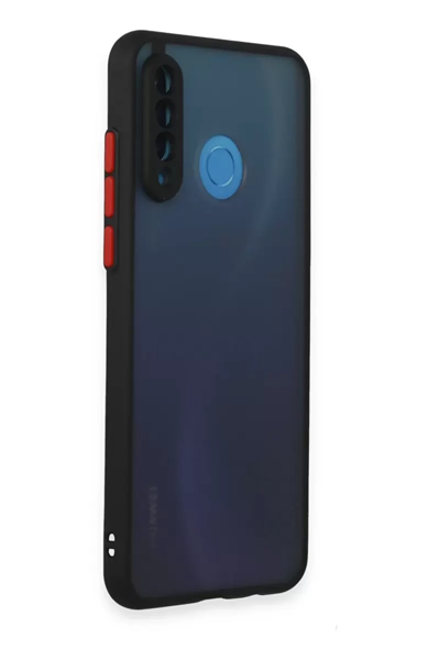 Huawei P30 Lite Kılıf Montreal Silikon Kapak - Siyah