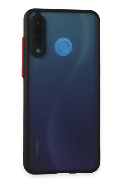 Huawei P30 Lite Kılıf Montreal Silikon Kapak - Siyah