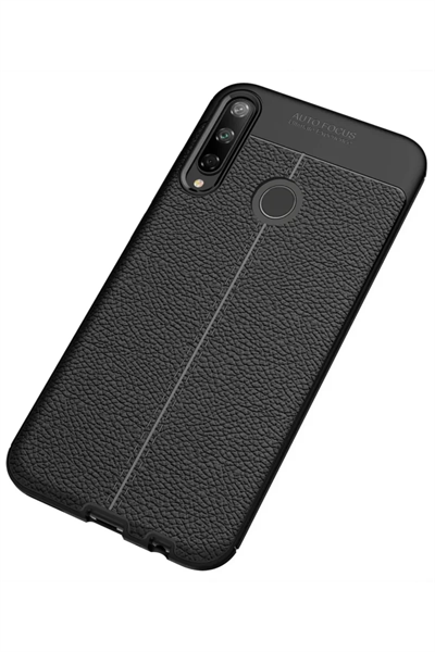 Huawei P40 Lite E Kılıf Auto Focus Kapak - Siyah