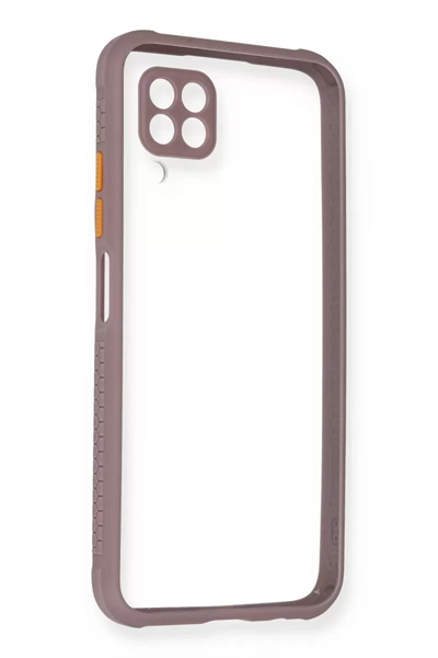 Huawei P40 Lite Kılıf Miami Şeffaf Silikon - Açık Mor