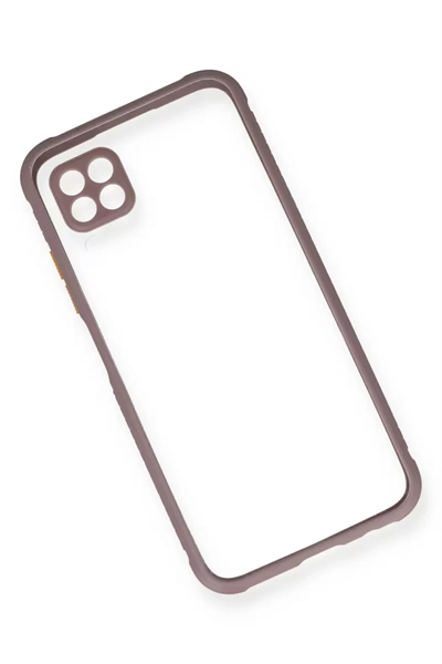 Huawei P40 Lite Kılıf Miami Şeffaf Silikon - Açık Mor
