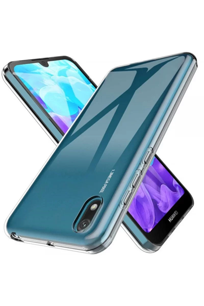 Huawei Y5 2019 Kılıf Lüx Şeffaf Silikon