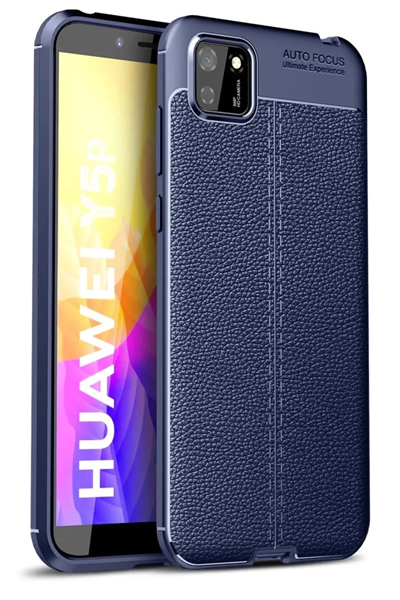 Huawei Y5P Kılıf Auto Focus Kapak - Lacivert