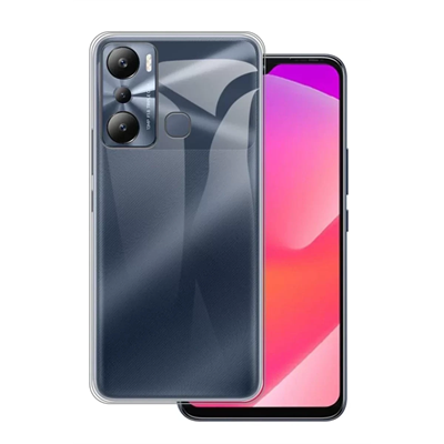 İnfinix Hot 20i Kılıf Lüx Şeffaf Silikon
