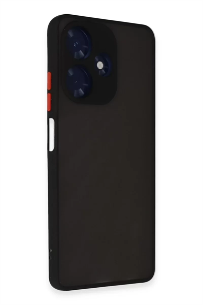 İnfinix Hot 30 4G Kılıf Montreal Silikon Kapak - Siyah