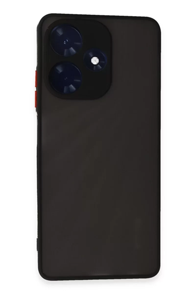 İnfinix Hot 30 4G Kılıf Montreal Silikon Kapak - Siyah