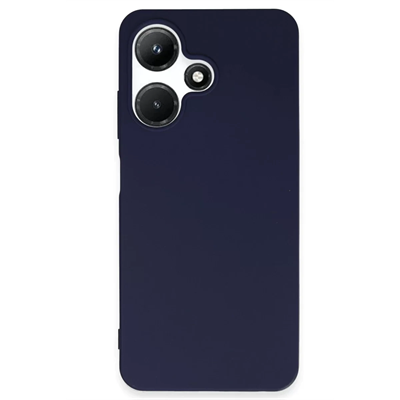 İnfinix Hot 30i Kılıf First Silikon - Lacivert
