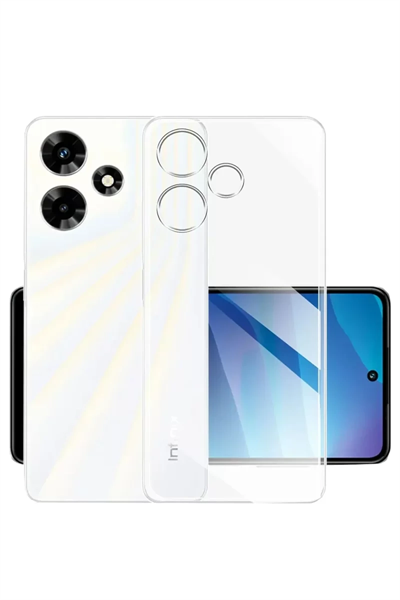 İnfinix Hot 30i Kılıf Lüx Şeffaf Silikon