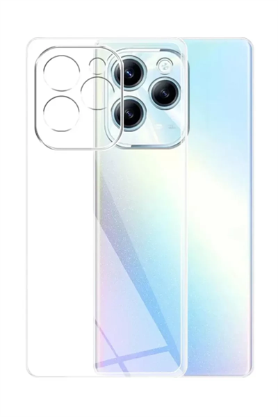 İnfinix Hot 40i Kılıf Lüx Şeffaf Silikon