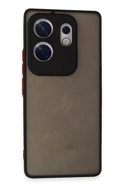 İnfinix Zero 30 4G Kılıf Montreal Silikon Kapak - Siyah