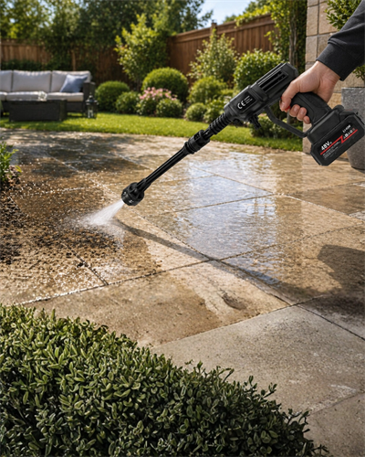 Kablosuz Basınçlı Su Tabancası Şarjlı Araç Yıkama Bahçe Sulama Makinesi