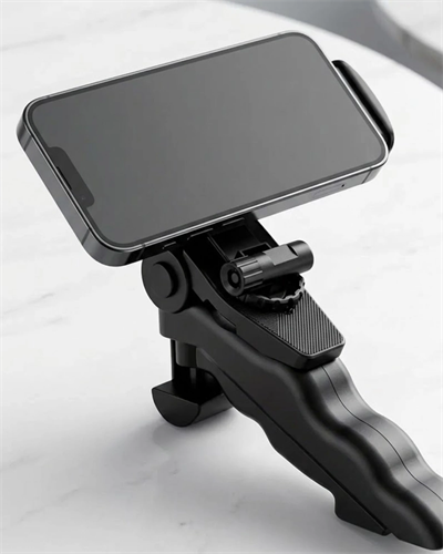 Katlanabilir Mini Telefon Tripodu Masaüstü Telefon Standı 360 Derece Ayarlanabilir