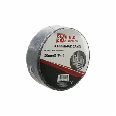 Kaydırmaz Siyah Bant 50 mm X 10 mt