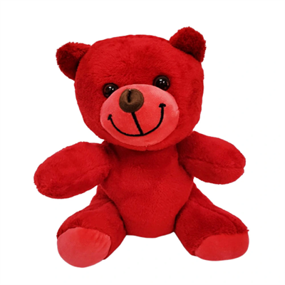 Kırmızı Peluş Oyuncak Ayıcık