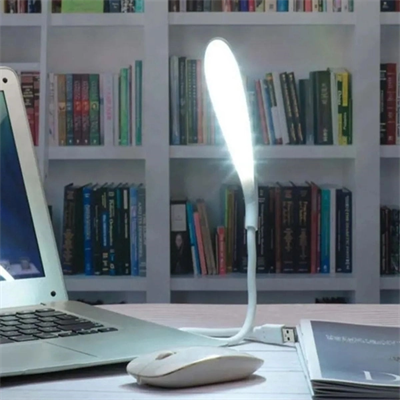 Kompakt USB Beyaz 14 Ledli 3 Kademeli Dokunmatik Okuma Lambası