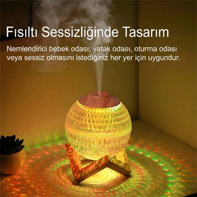 Kristal Top RGB Hava Nemlendirici