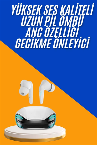 Kulaklığı Mikrofonlu Gürültü Engelleme Gecikme Önleyici Bluetooth Kulaklık