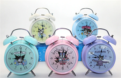 Kuromi, Hello Kitty, Mickey Mouse Masa Üstü Çalar Saat