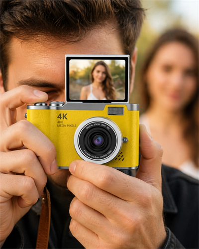 LK007 FOTOĞRAF MAKİNESİ SARI
