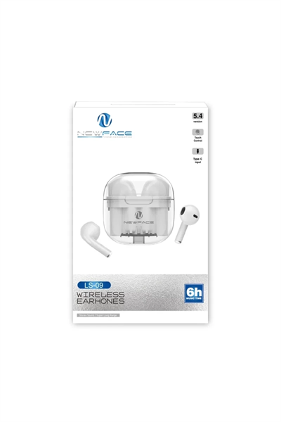 LS-09 Bluetooth 5.3 TWS Kablosuz Airpods Kulaklık - Mavi