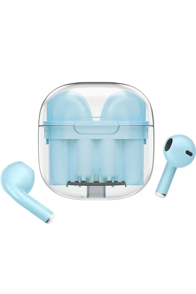 LS-09 Bluetooth 5.3 TWS Kablosuz Airpods Kulaklık - Mavi