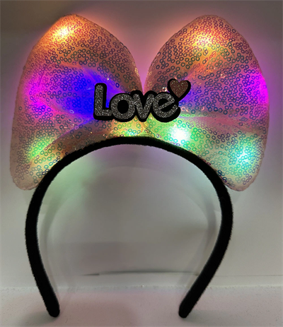 Led Işıklı Love Taç