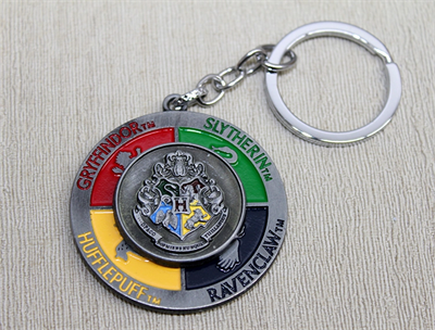 Metal Dönen Harry Potter Anahtarlık